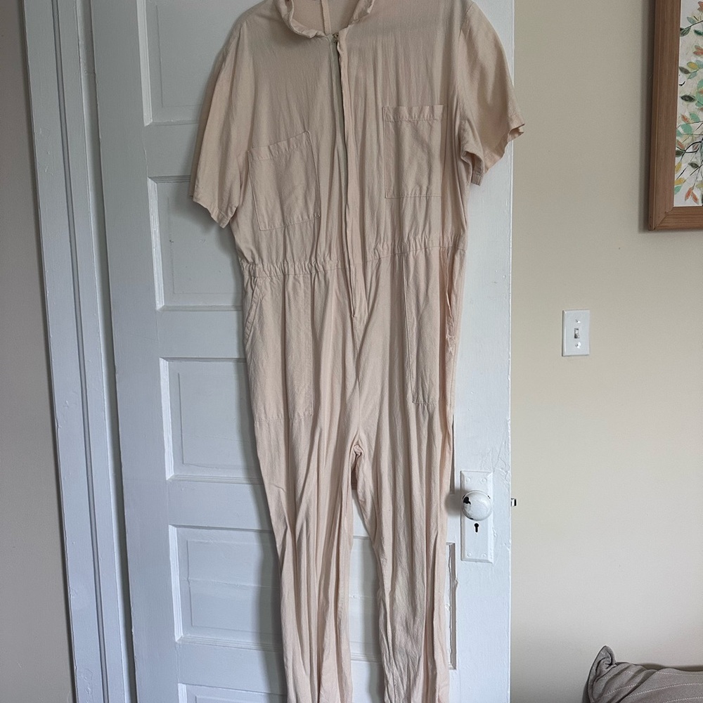 OZMA Light Tan Jumpsuit